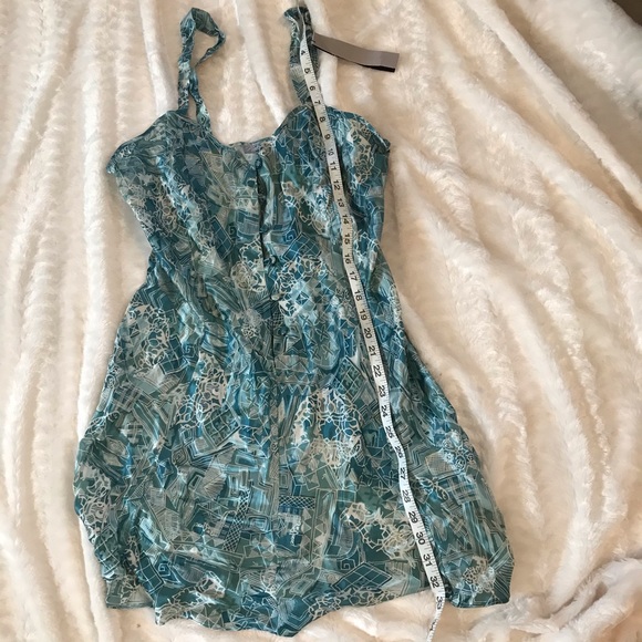 Robert Stark Blue/White Silk Teddie XL NWT - Picture 3 of 7